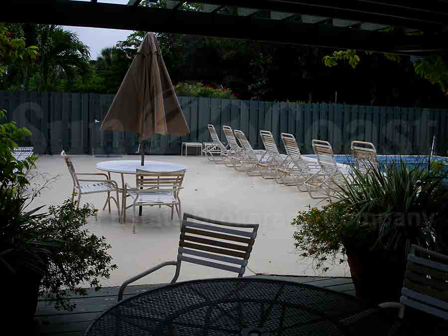 BENT PINES VILLAS Community Pool and Sun Deck Furnishings